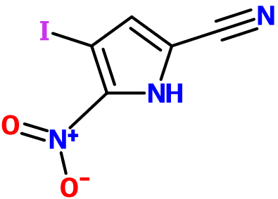 (image for) MC080052 4-Iodo-5-nitro-1H-pyrrole-2-carbonitrile
